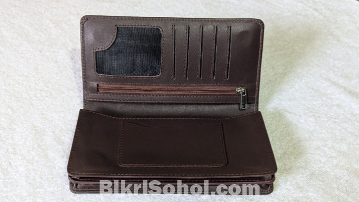 Leather Long wallet